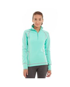 Circe Hooded Ice Fleece-Green-L